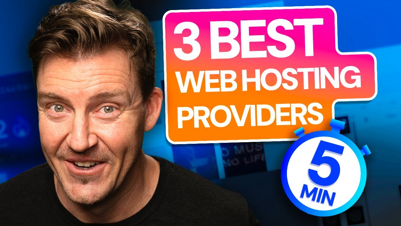 TOP Best Web Hosting Providers in UNDER MINUTES