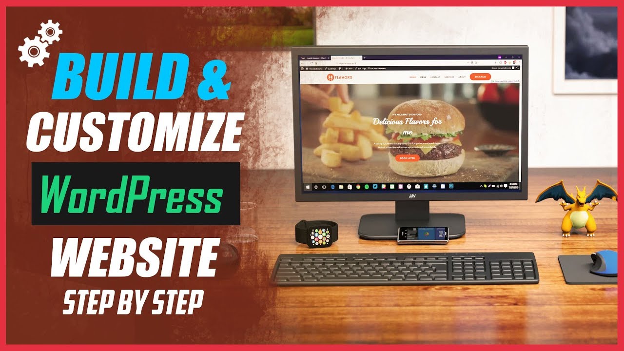 How to build and customize WordPress website - Beginner's Step