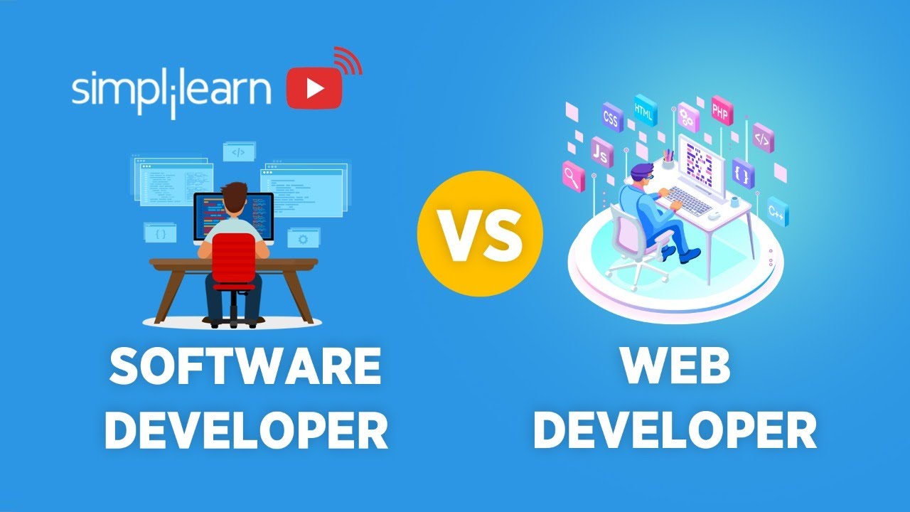 Software Developer vs Web Developer | Difference Web Developer &