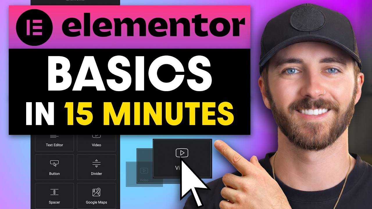Elementor Wordpress Tutorial | Master the Basics in Only 15