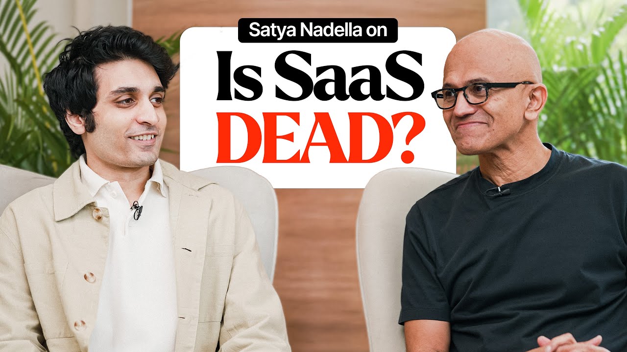 Satya Nadella on the Future of SaaS, How 2025 is
