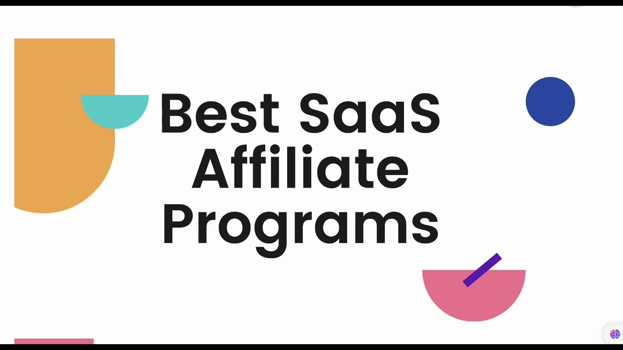 5 Lucrative SaaS Affiliate Programs You Need to Join