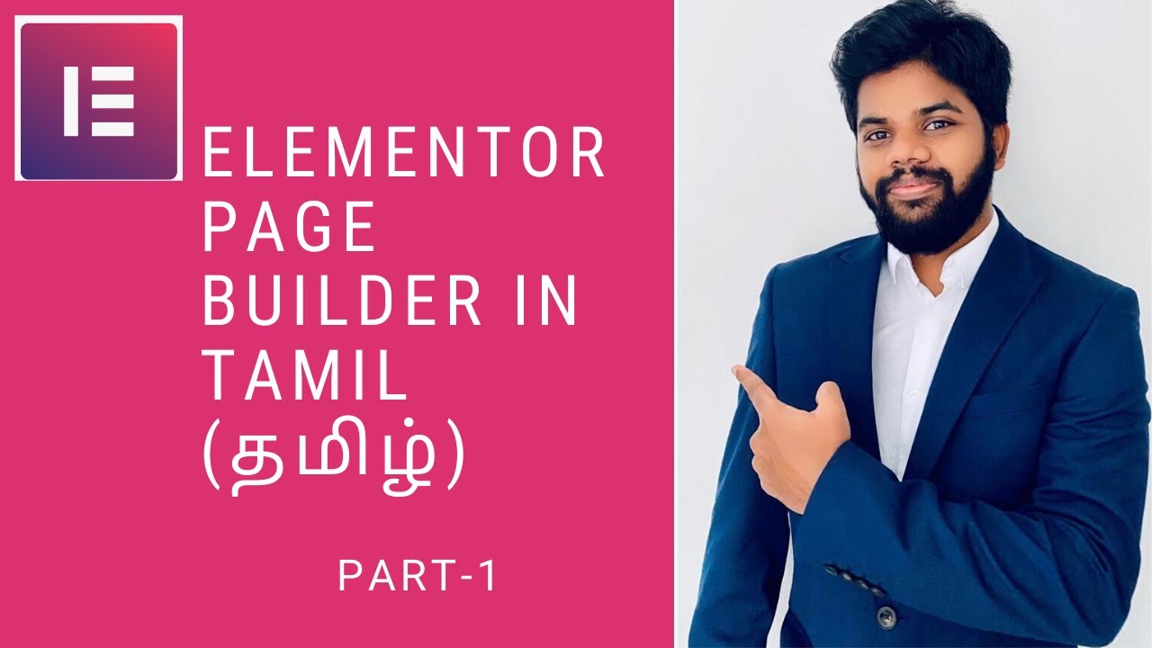 Elementor Wordpress in Tamil | Elementor Tutorial Tamil | Wordpress