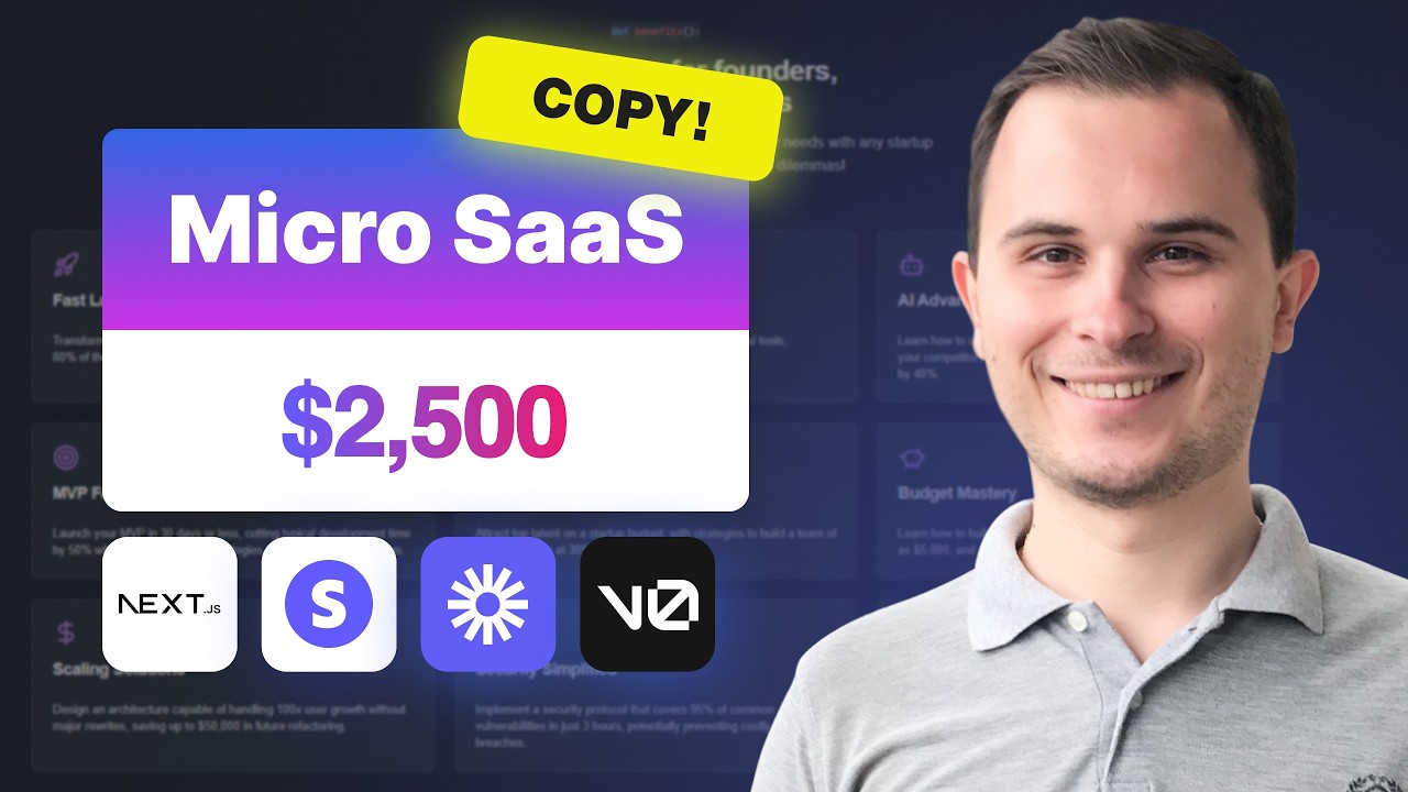 Micro SaaS SOLO from 0 to ,500/m in 6 Steps
