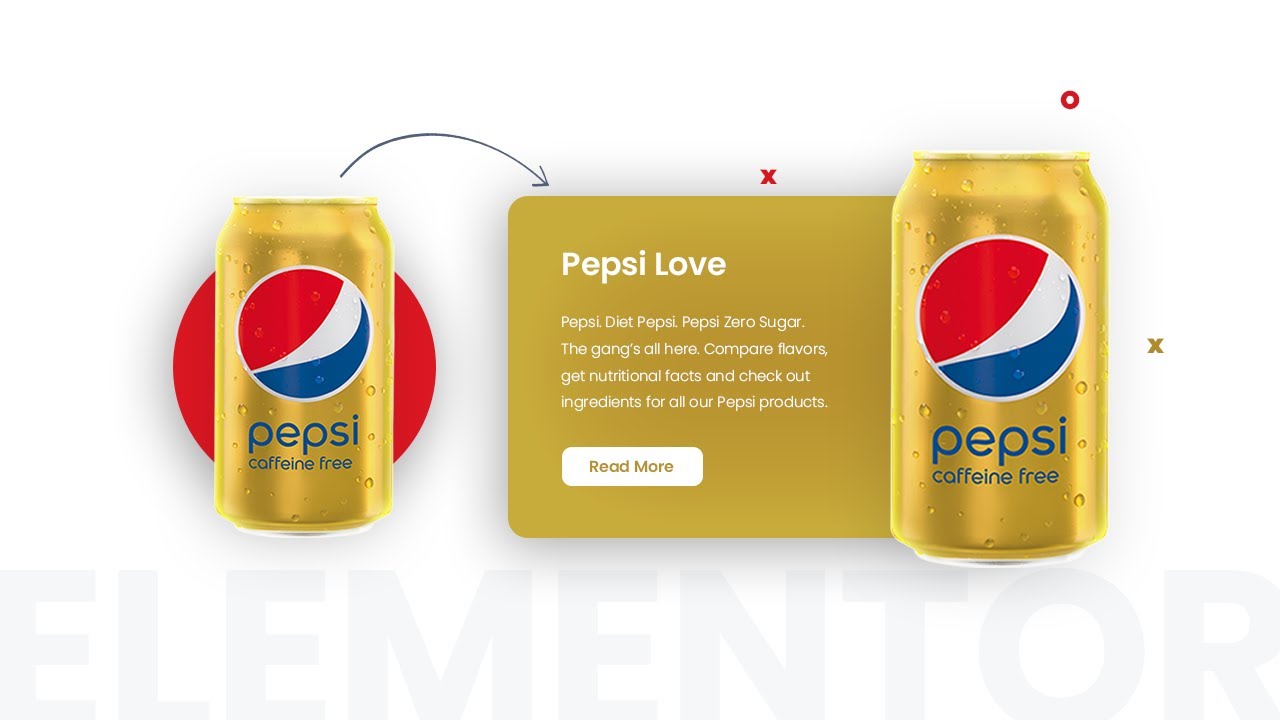 Pepsi Hover Animation using Elementor | WordPress Elementor Pro Tutorial