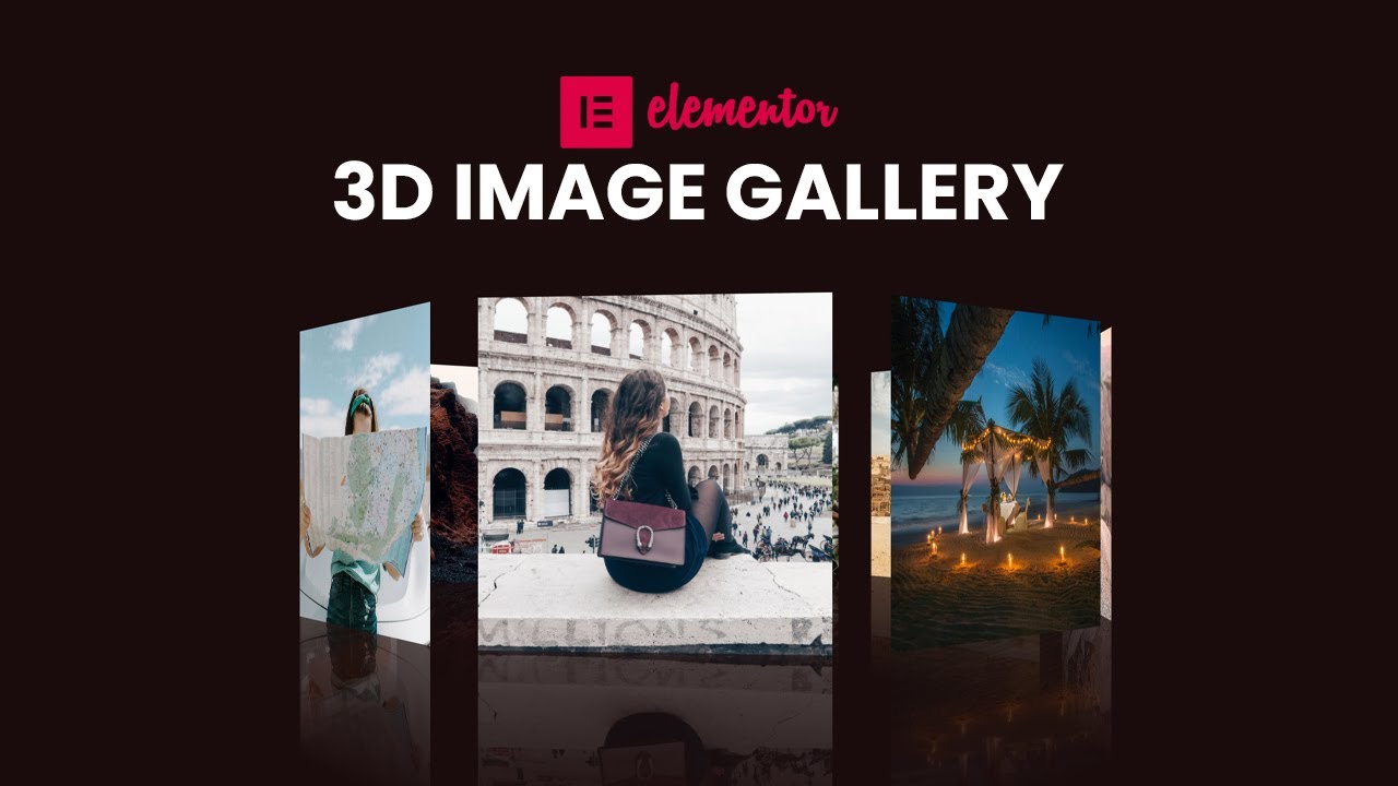 3D Rotating Image Gallery using Elementor 🔥 Wordpress Elementor Pro