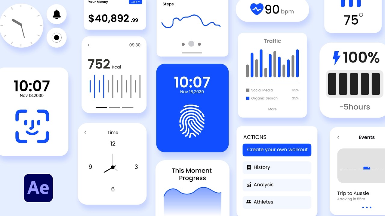Create Modern SaaS Motion Graphics Like a Pro in After