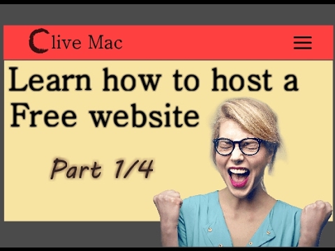 Free website hosting for beginners | Part 1/4