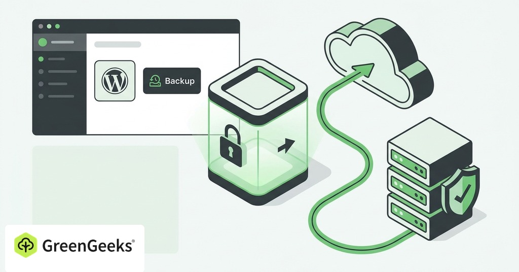 GreenGeeks illustration of protect the current state before troubleshooting for wordpress white screen of death