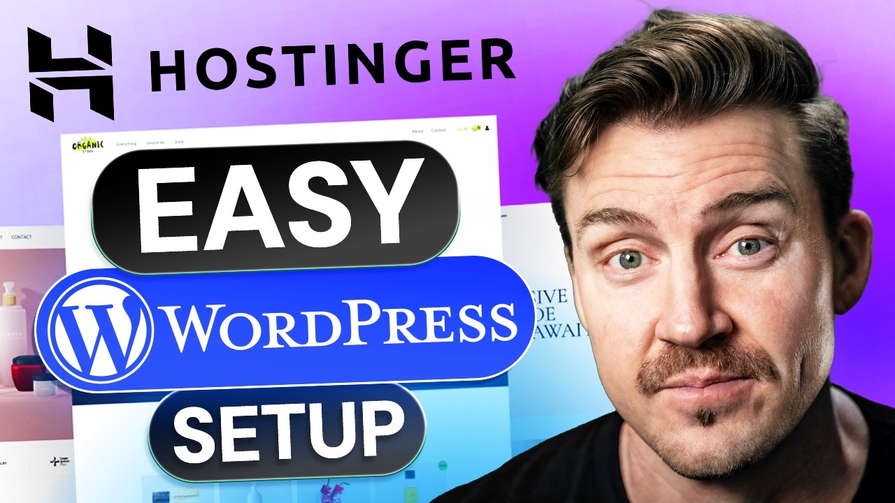 WordPress tutorial for beginners | EASY Hostinger tutorial 2026