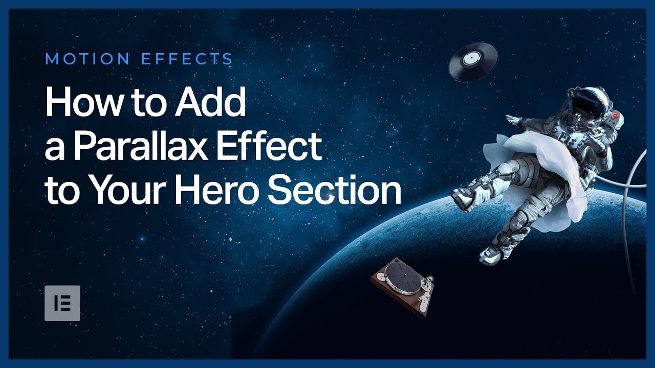 How to Add a Parallax Effect to Your Hero Section