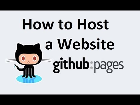 How to Host a Website On Github